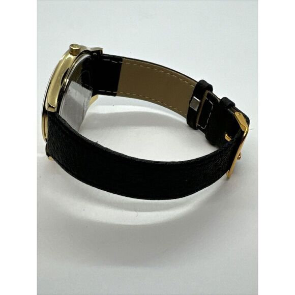 Michael Kors Slim Runway MK3179 Women's Black Leather Analog Dial Watch JNA665 - Picture 6 of 11